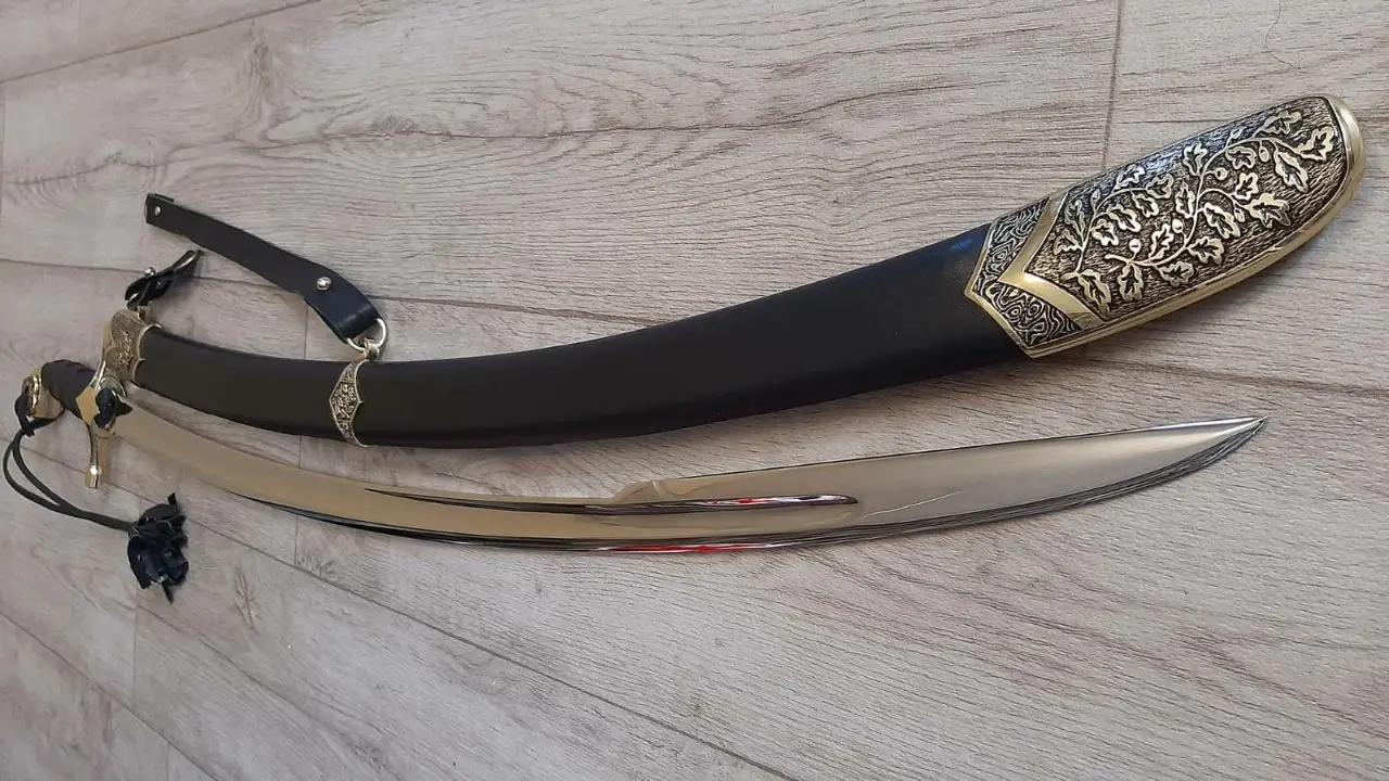 Cossack saber in its complete configuration
