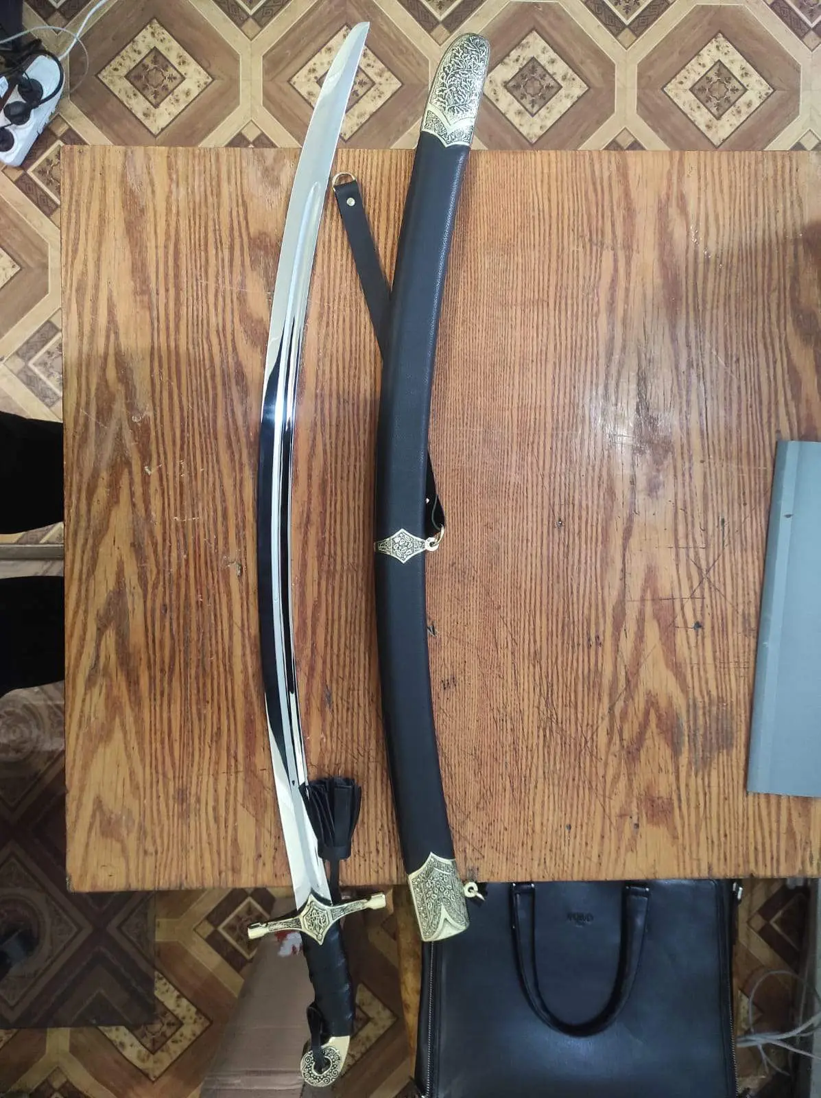 An original model with its owner
